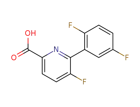 (2,5-difluorophenyl)-5-fluoropicolinic acid