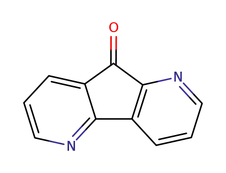 Molecular Structure of 60706-97-0 (9H-Cyclopenta[1,2-b:3,4-b']dipyridin-9-one (9CI))