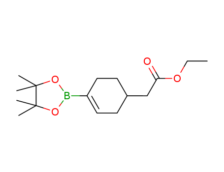 Ethyl-2-(4-(4,4,5,5-tetraMethyl-1,3,2-dioxaborolan-2-yl)cyclohex-3- enyl)acetate