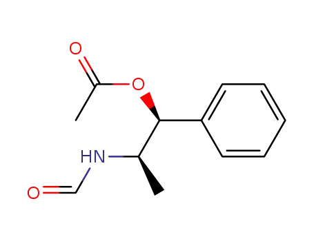 (1S,2R)-2-formamido-1-phenylpropyl acetate