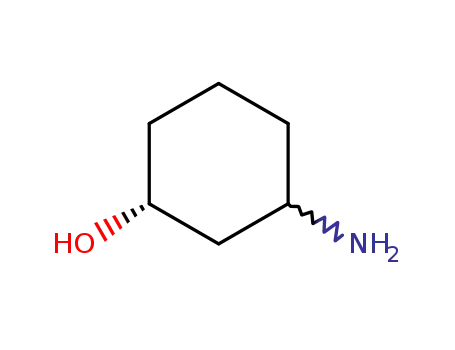 Molecular Structure of 6982-42-9 (3-Amino-cyclohexanol)