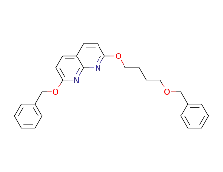 1,8-Naphthyridine, 2-(phenylmethoxy)-7-[4-(phenylmethoxy)butoxy]-
