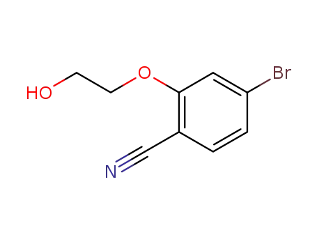 4-bromo-2-(2-hydroxy-ethoxy)-benzonitrile