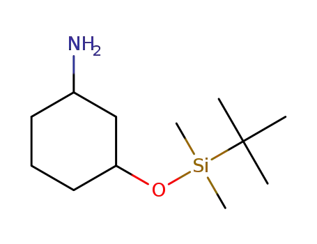 3-((tert-butyldimethylsilyl)oxy)cyclohexylamine
