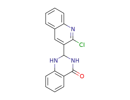 2-(2-chloro-3-quinolinyl)-2,3-dihydro-4(1H)-quinazolinone