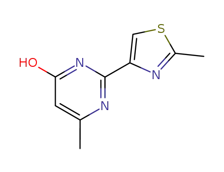 6-methyl-2-(2'-methylthiazol-4'-yl)pyrimidin-4(3H)-one