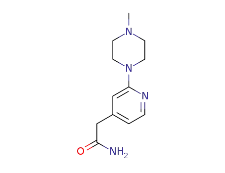2-(2-(4-methylpiperazin-1-yl)pyridin-4-yl)acetamide