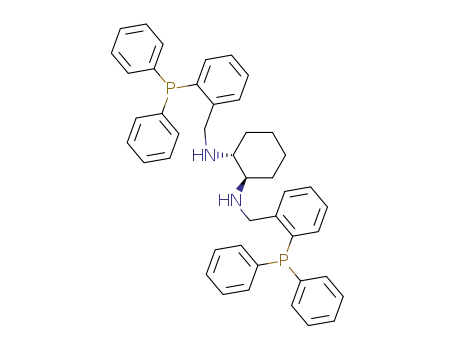 Molecular Structure of 174758-63-5 ((1R,2R)-N,N′-Bis[2-(diphenylphosphino)benzyl]cyclohexane-1,2-diamine)
