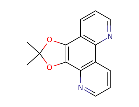 2,2-dimethyl-1,3-dioxolo<4,5-f><1,7>phenanthroline
