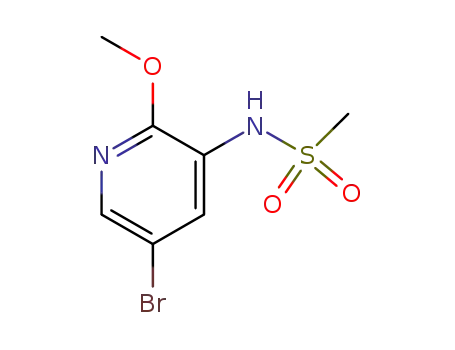 N-(5-브로모-2-메톡시피리딘-3-일)메탄설폰아미드