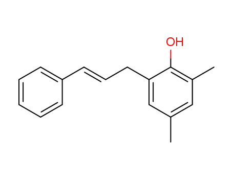 (E)-2-(3-phenylprop-2-enyl)-4,6-dimethylphenol