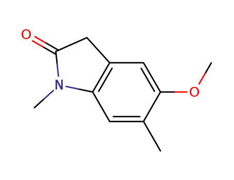 5-methoxy-1,6-dimethyl-1,3-dihydro-2H-indol-2-one