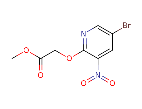 methyl 2-(5-bromo-3-nitropyridin-2-yloxy)acetate