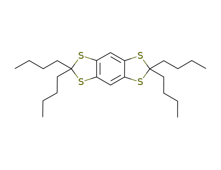 Molecular Structure of 1225230-41-0 (2,2,6,6-tetra-n-butylbenzo[1,2-d;4,5-d']bis[1,3]dithiole)