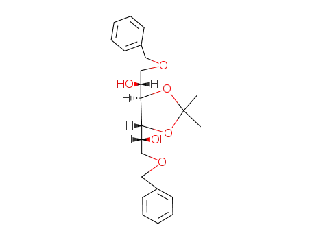 Molecular Structure of 142285-64-1 (1,6-di-O-benzyl-3,4-O-methylethylidene-D-mannitol)