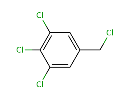 Molecular Structure of 79185-27-6 (Benzene, 1,2,3-trichloro-5-(chloromethyl)-)
