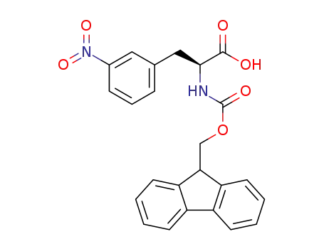 Molecular Structure of 206060-42-6 (FMOC-L-3-NITROPHENYLALANINE)