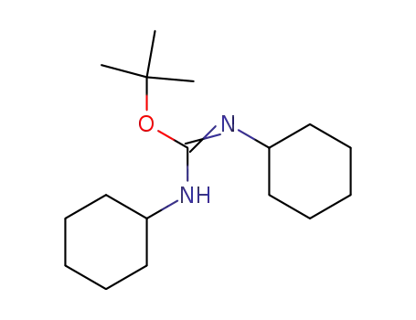 Carbamimidic acid, N,N'-dicyclohexyl-, 1,1-dimethylethyl ester