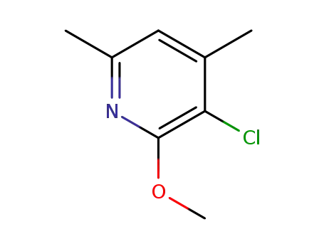 3-chloro-2-methoxy-4,6-dimethylpyridine