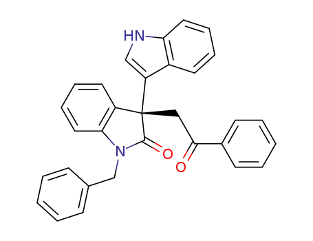 1-benzyl-3-(1H-indol-3-yl)-3-(2-oxo-2-phenylethyl)indolin-2-one