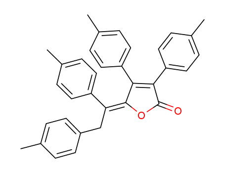 5-(1,2-di-p-tolyleth-(E)-ylidene)-3,4-di-p-tolylfuran-2(5H)-one