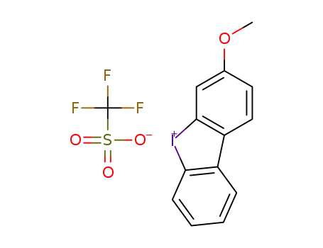 3-methoxydibenzo[b,d]iodol-5-ium trifluoromethanesulfonate