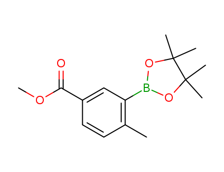 5-Methoxycarbonyl-2-methylphenylboronic acid pinacol ester manufacture