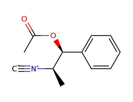 (1S,2R)-2-isocyano-1-phenylpropyl acetate