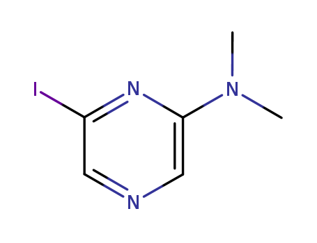 2-(N,N-DiMethylaMino)-6-iodo-pyrazine