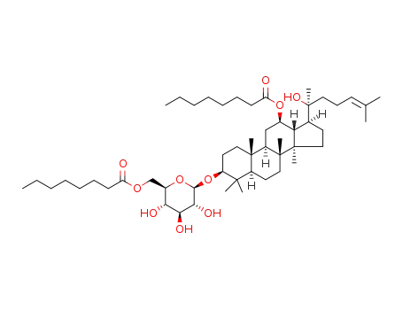 12,6'-dioctanoyl ginsenoside Rh<sub>2</sub>
