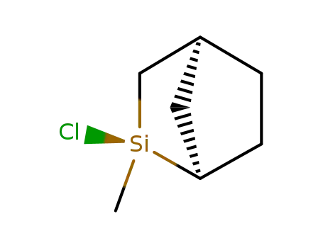 Molecular Structure of 80864-29-5 (2-Silabicyclo[2.2.1]heptane, 2-chloro-2-methyl-, endo-)