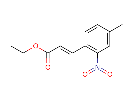 (E)-ethyl 3-(4-Methyl-2-nitrophenyl)acrylate