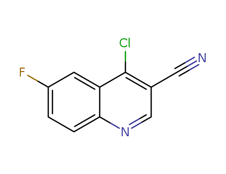 4-Chloro-6-fluoro-quinoline-3-carbonitrile cas no. 886362-73-8 98%