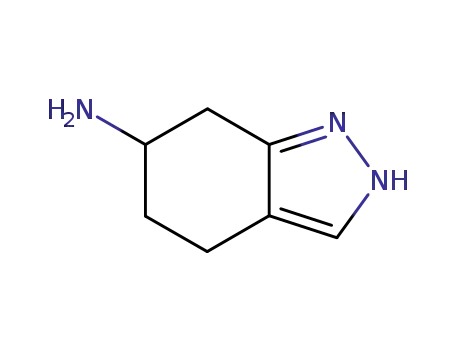 Molecular Structure of 74197-21-0 (4,5,6,7-tetrahydro-1H-indazol-6-aMine)