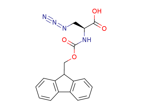 (S)-2-(((9H-FLUOREN-9-YL)METHOXY)CARBONYLAMINO)-3-AZIDOPROPANOIC ACID