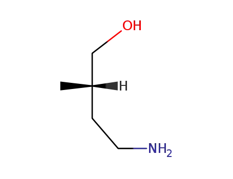 Molecular Structure of 44565-28-8 (1-Butanol, 4-amino-2-methyl-, (S)-)