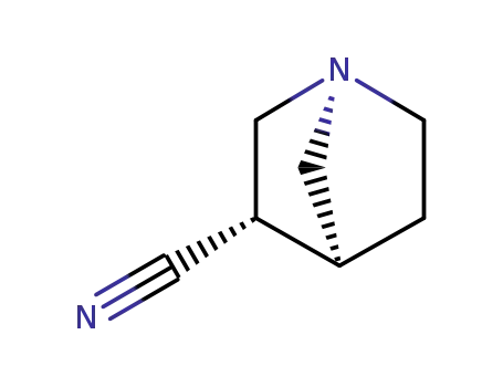1-Azabicyclo[2.2.1]heptane-3-carbonitrile,exo-(9CI)
