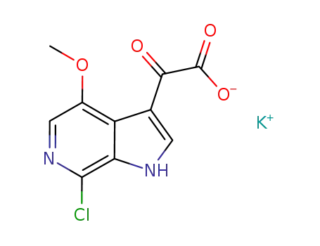 potassium 2-(7-chloro-4-methoxy-1H-pyrrolo[2,3-c]pyridin-3-yl)-2-oxoacetate