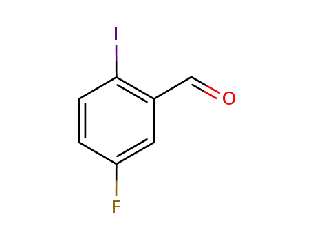 Molecular Structure of 877264-44-3 (5-FLUORO-2-IODOBENZALDEHYDE)