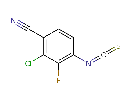C<sub>8</sub>H<sub>2</sub>ClFN<sub>2</sub>S