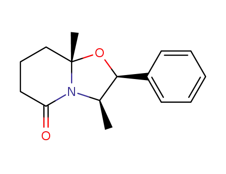 (2S,3R,8aS)-3,8a-Dimethyl-2-phenyl-hexahydro-oxazolo[3,2-a]pyridin-5-one