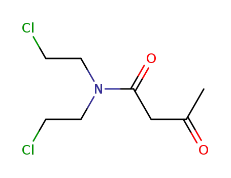 Molecular Structure of 50433-06-2 (a,a-Dichloro-N,N-Diethylacetylacetamide)