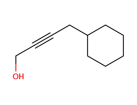 4-cyclohexyl-1-hydroxy-2-butyne