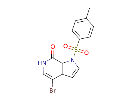 4-bromo-1-tosyl-1H-pyrrolo[2,3-c]pyridin-7(6H)-one(1445993-86-1)
