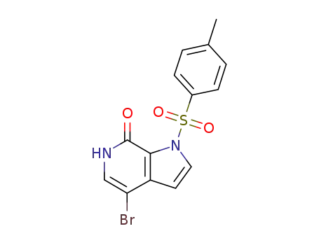 4-bromo-1-tosyl-1H-pyrrolo[2,3-c]pyridin-7(6H)-one