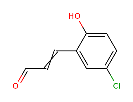 2-Propenal,3-(5-chloro-2-hydroxyphenyl)-