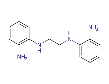 Molecular Structure of 16825-43-7 (N,N'-Bis(2'-aminophenyl)ethylene diamine)