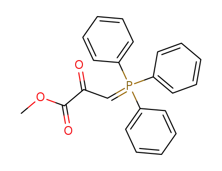 Molecular Structure of 16754-74-8 (Propanoic acid, 2-oxo-3-(triphenylphosphoranylidene)-, methyl ester)