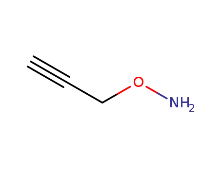 Molecular Structure of 4616-54-0 (O-Prop-2-ynyl-hydroxylamine)