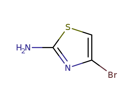 Molecular Structure of 502145-18-8 (4-Bromo-thiazol-2-ylamine)